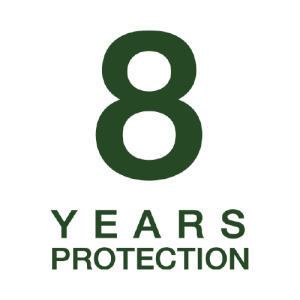 8 Years protection